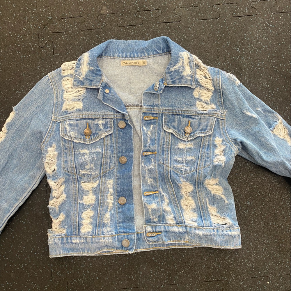 Carmar jean jacket